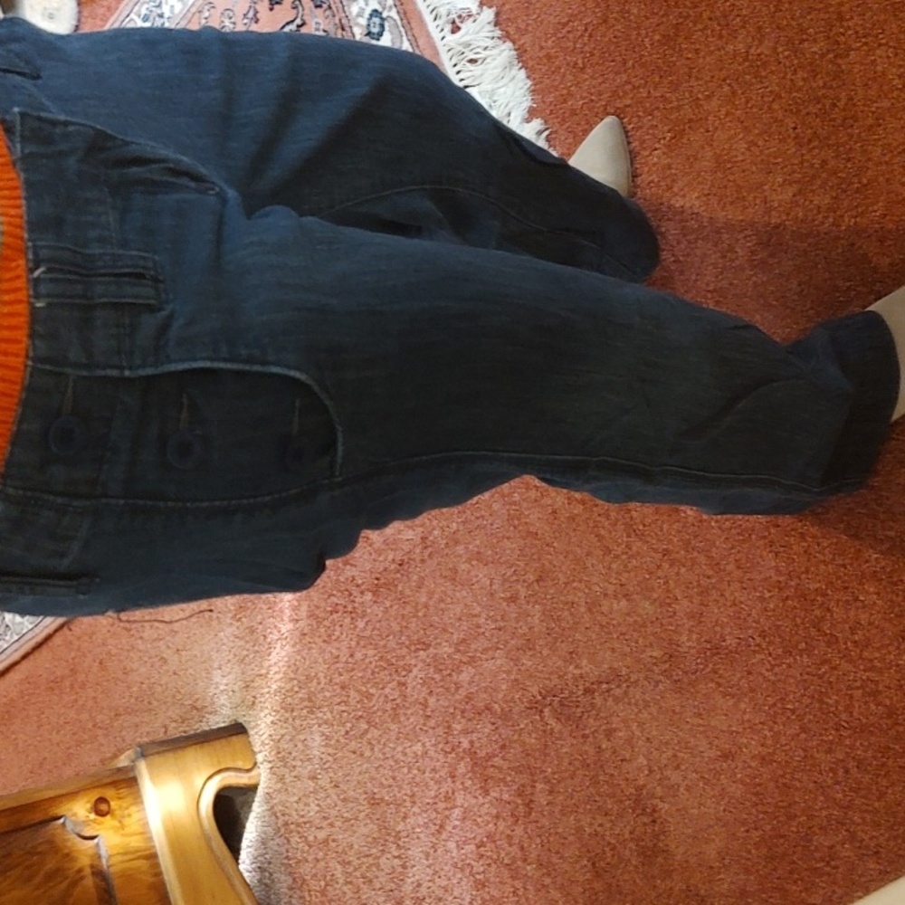 American Eagle vintage low rise wide leg jeans - Picture 2 of 13